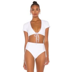 LPA high waist bathing suit set